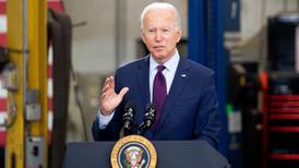 Biden vows to raise firefighters’ pay as parts of US gripped by heatwave