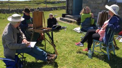 Bringing artists back to the island of Inishlacken