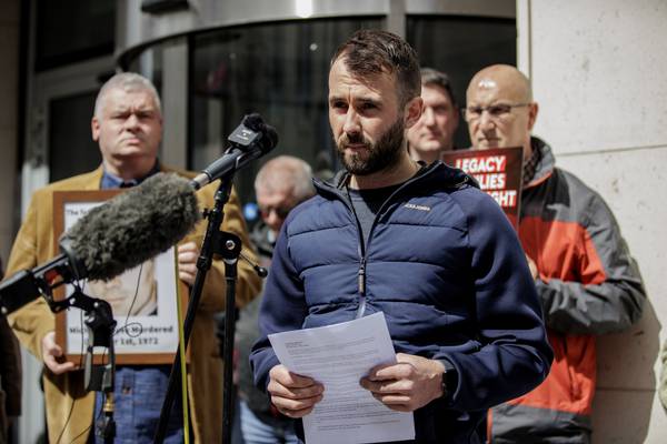 ‘Justice is dead’: Families gather to protest against UK’s decision to stop Troubles-era inquests