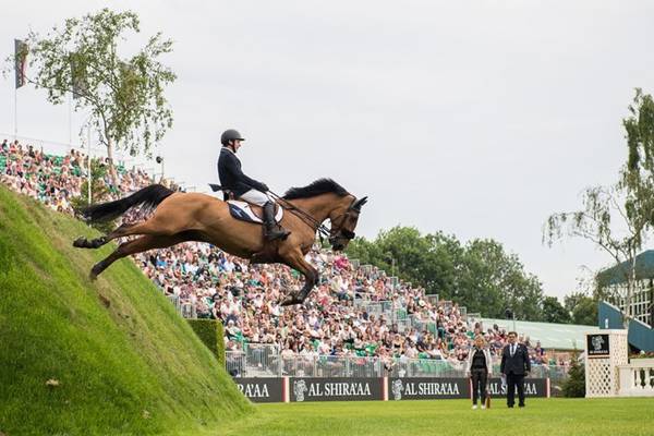 Mikey Pender becomes youngest rider to win famous Hickstead Derby
