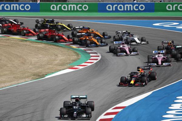 Formula One revenues fall 43% as pandemic takes its toll