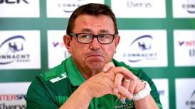 Connacht ‘champing at the bit’ for Glasgow match, says Kieran Keane