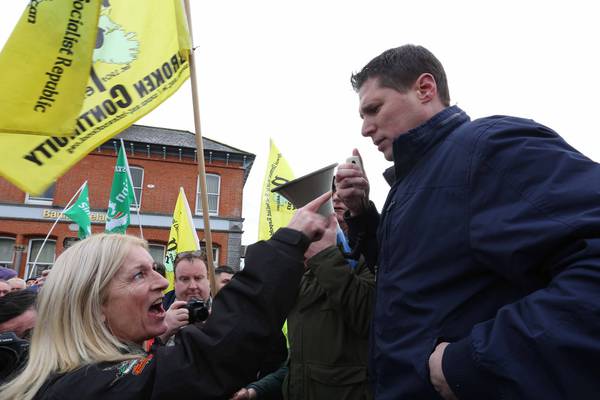 Speakers jeered as over 1,200 protest against Roscommon eviction
