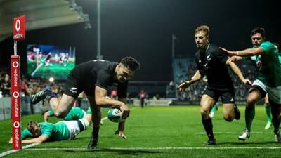 Ireland A battered, bruised and outclassed by a dominant All Blacks Development XV
