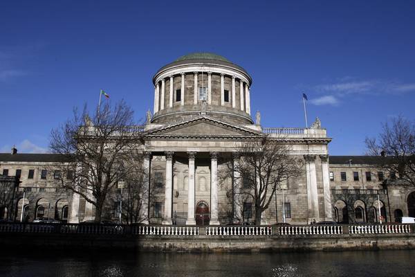 Master of High Court breaks Four Courts windows with hammer