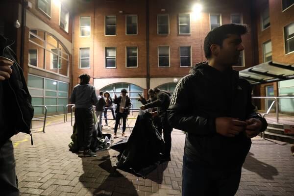 Homeless asylum seekers: ‘They told me there is no space but I see all these empty places in Dublin. There is no mercy’