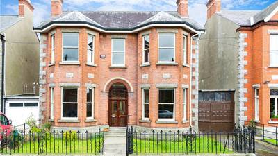 Fine six-bed, red-brick home in Glasnevin