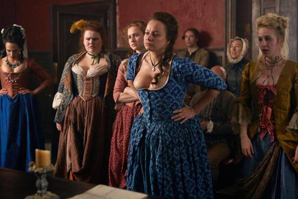 Harlots? It’s all pumping buttocks from the men. Which is fair enough