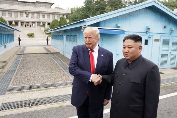 Trump's DMZ meeting with Kim Jong-un elevates dictator, say Democrats