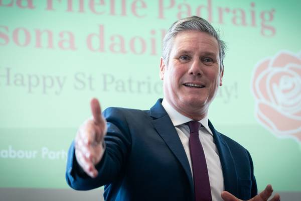 British and Irish relationship should be based on equal respect, says Starmer