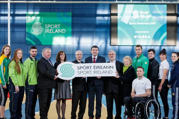 Government funding for Irish sport dips slightly for 2018