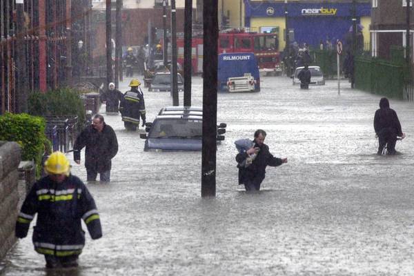 Dublin, Cork, Belfast ‘face future flooding threat’