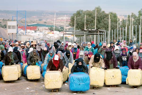 Lives on hold: How coronavirus has affected the women porters of Melilla