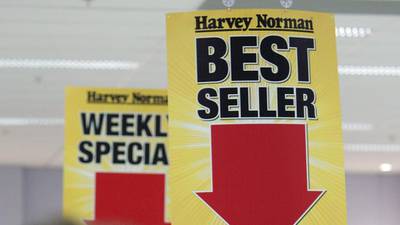Harvey Norman expects ‘particularly strong’ growth in Ireland