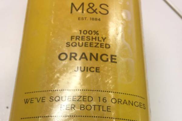 Orange juice: the squeeze is on