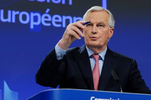 North may control goods from rest of UK post-Brexit, Barnier says