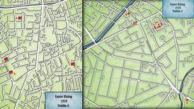 1916 Rising: Dublin 4 and 6 street maps