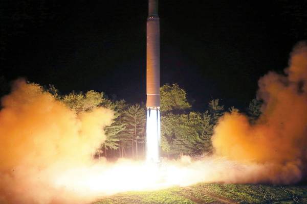 North Korea threatens US territory as Trump promises ‘fire and fury’