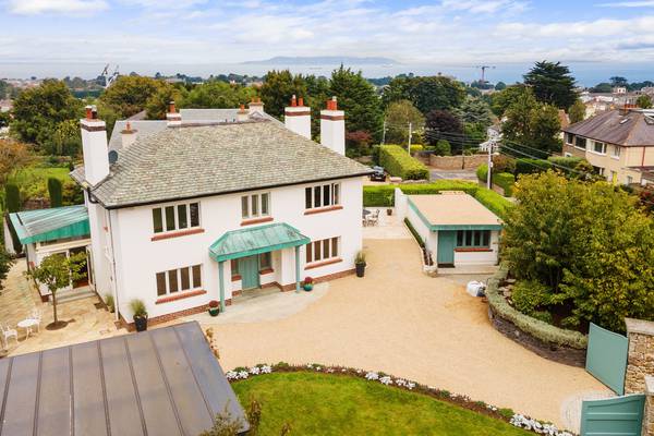 Walk in to a Dalkey four-bed on large gardens, for €1.75 million