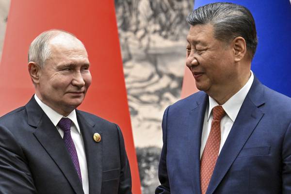  The Irish Times view on Putin in Beijing: Xi’s vital role