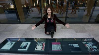 Vinyl walkway of famous albums unveiled at Windmill Lane in Dublin
