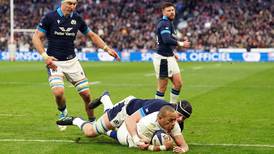 Scotland’s perfect Six Nations record ended by France after disastrous start 