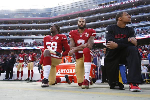 NFL teams will be fined if players kneel for anthem