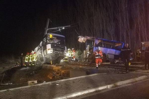 Victims of schoolbus crash in southern France identified