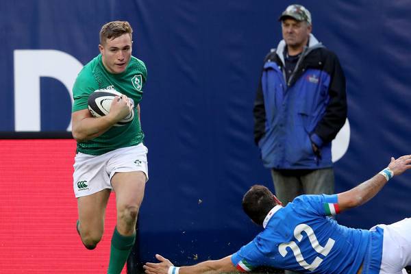 Jordan Larmour: ‘Sky is the limit for this Ireland team’