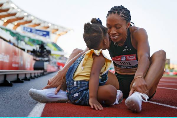 Allyson Felix qualifies for Tokyo in another victory for mothers