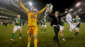 Seán Maguire’s late late strike sends Cork City home with FAI Cup