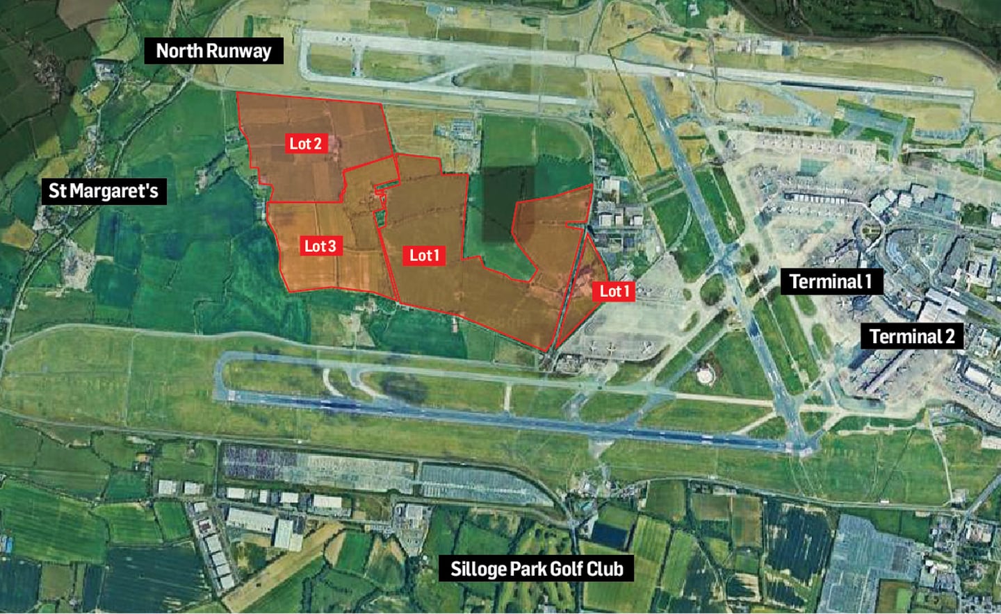 Dublin Airport Map May 2023 Paul Scott