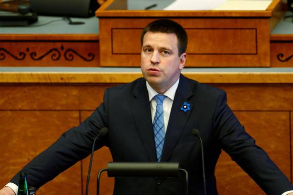 Estonia’s government rocked by far-right minister’s resignation
