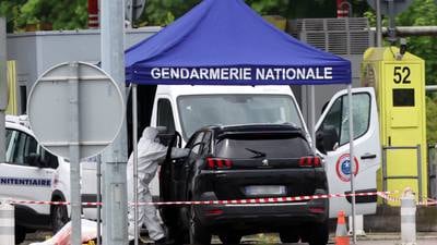 Huge manhunt launched in France after gunmen kill two guards and free inmate from prison van