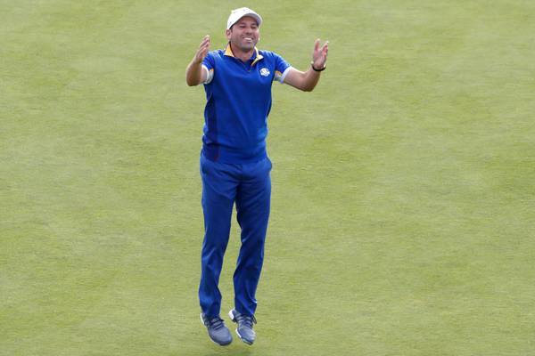 Sergio Garcia has his eyes set on September’s Ryder Cup