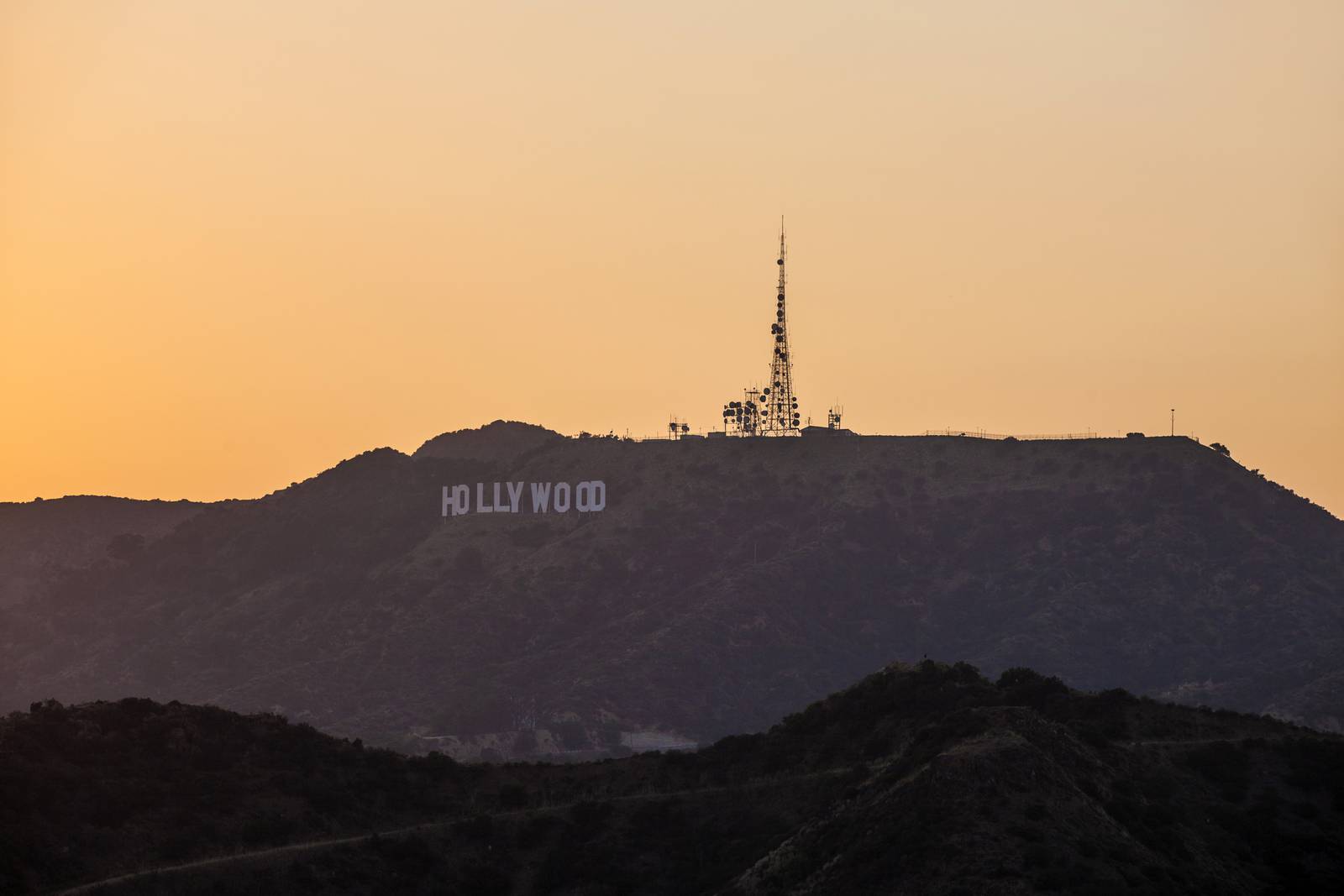 Hollywood - California, Hill, Los Angeles County, Mountain, California