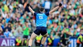 Brian Fenton leads the celebrations, just as he dominated the match, as Dublin reaffirm their greatness