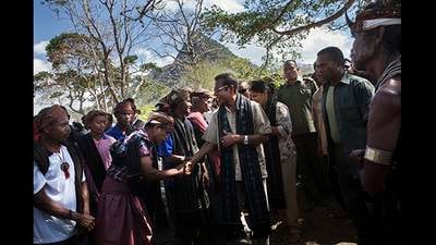 President’s pilgrimages keep two sharp eyes on Timor-Leste’s remote villages