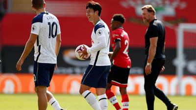 Son Heung-min scores four as Tottenham find form at St Mary’s