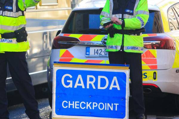 Gardaí warn of roadside checks for alcohol, drugs