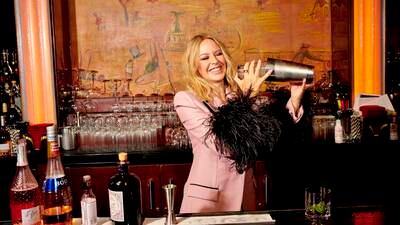 ‘I’m going to make a pig’s ear of this’: Cocktails with Kylie Minogue at 11am in New York