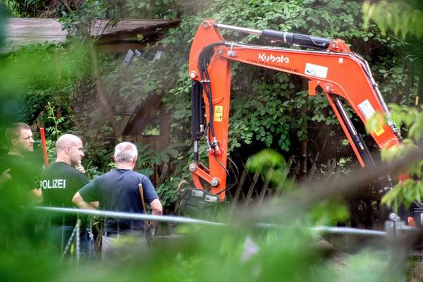 Madeleine McCann case: German police search garden for third day
