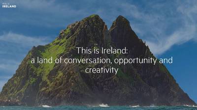 Ireland.ie website showcasing Irish creativity launched