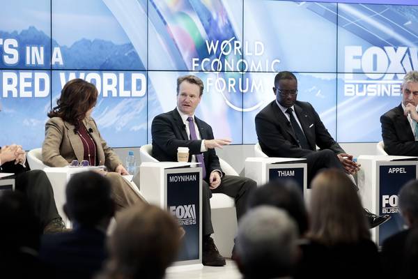 Davos: Business chiefs clash over Trump tax ‘sugar high’