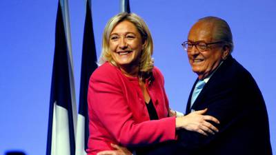 Uproar over Le Pen remarks shakes France’s National Front