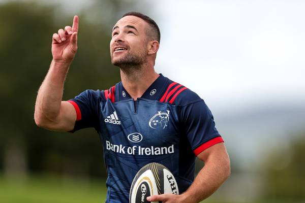 Alby Mathewson joins Munster as stand-in for Conor Murray