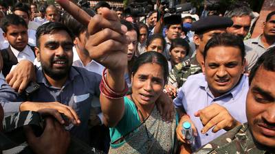 Death sentences upheld for brutal 2012 gang rape in New Delhi