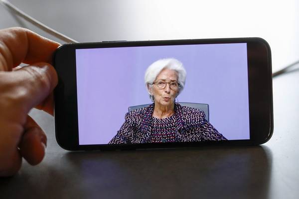 Lagarde warns euro zone economy could shrink 12% amid ‘unprecedented decline’