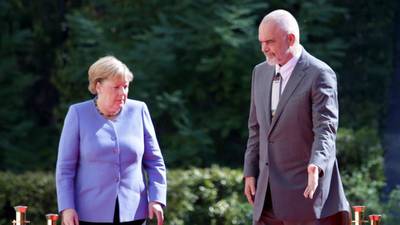 Merkel urges Balkan leaders to pursue reform on farewell visit to region