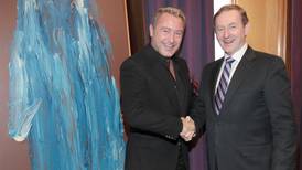 Michael Flatley’s tap-danced painting is star attraction at auction